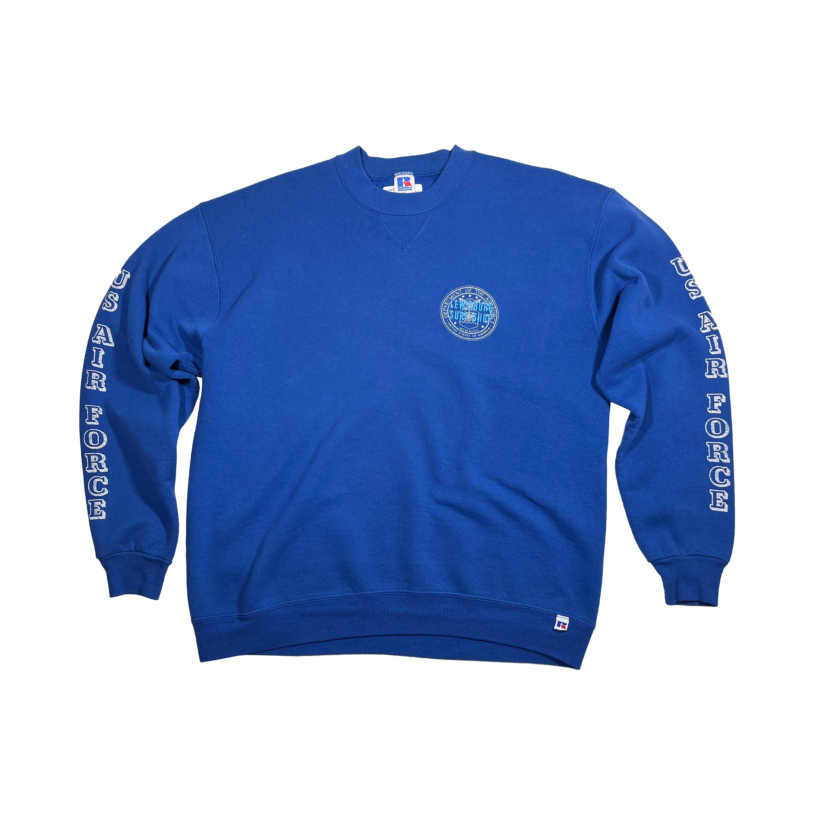 Air force outlet embroidered sweatshirt