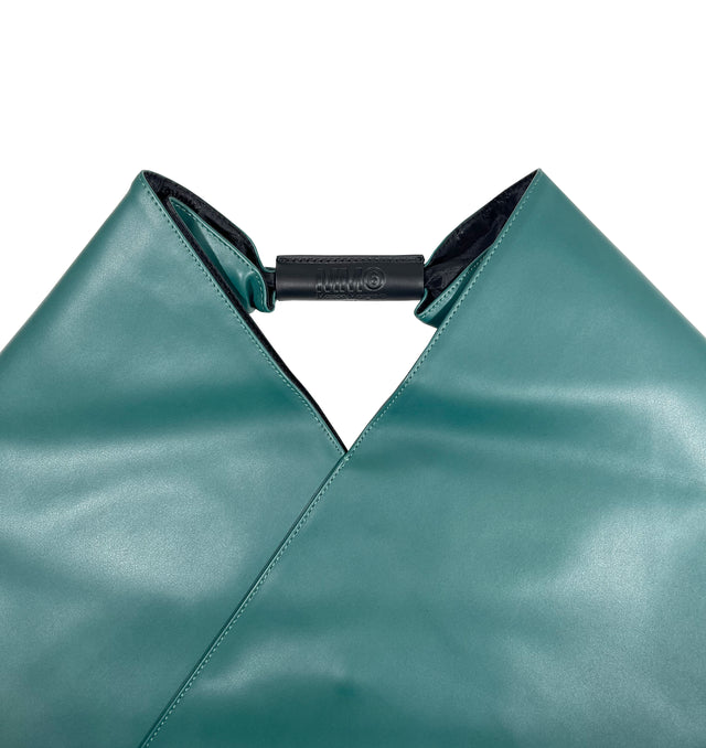 FOLDED TRIANGLE BAG, Signature Leather Accessories