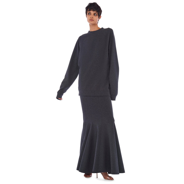Oversized Raglan Sleeve Mini Dress