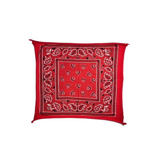 Cashmere Bandana in Western Red