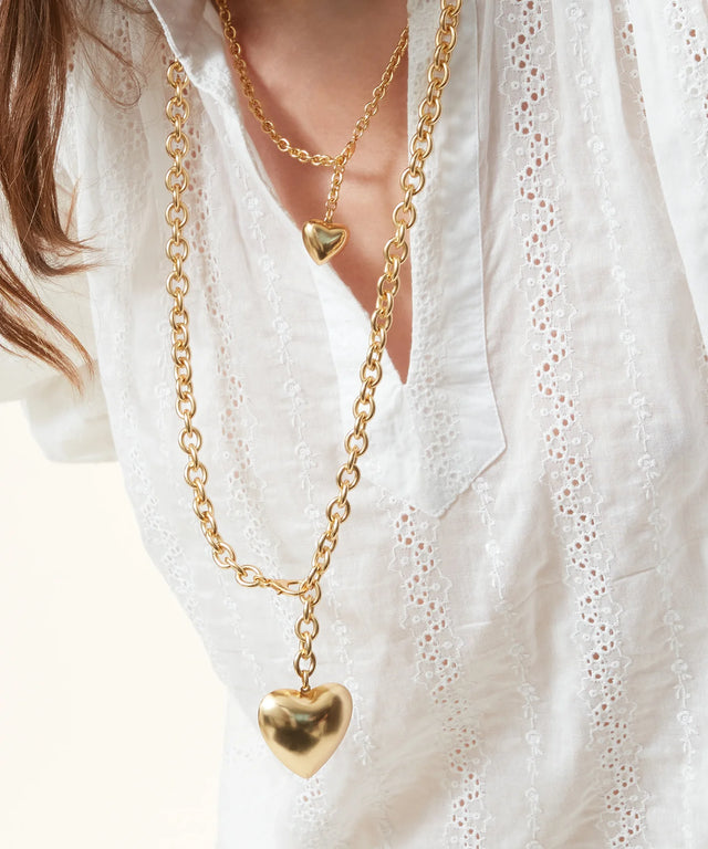 The Puffy Heart Necklace