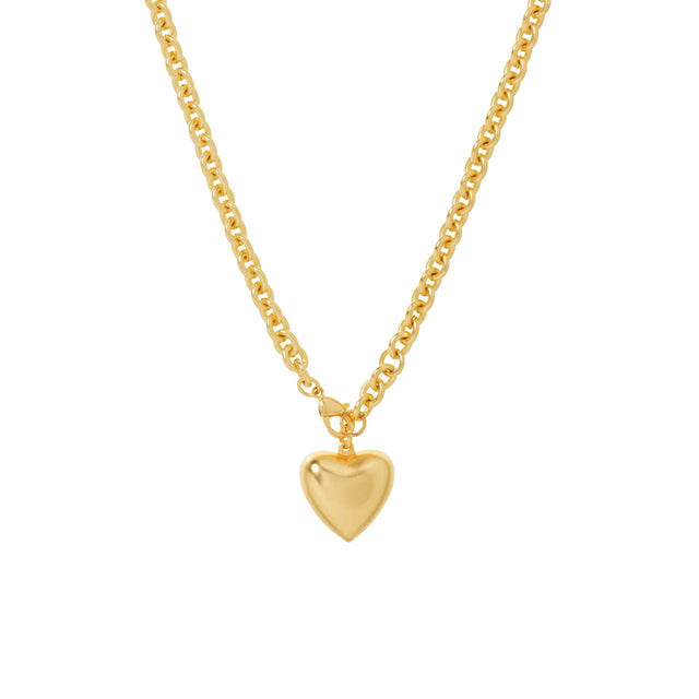 The Mini Puffy Heart Necklace